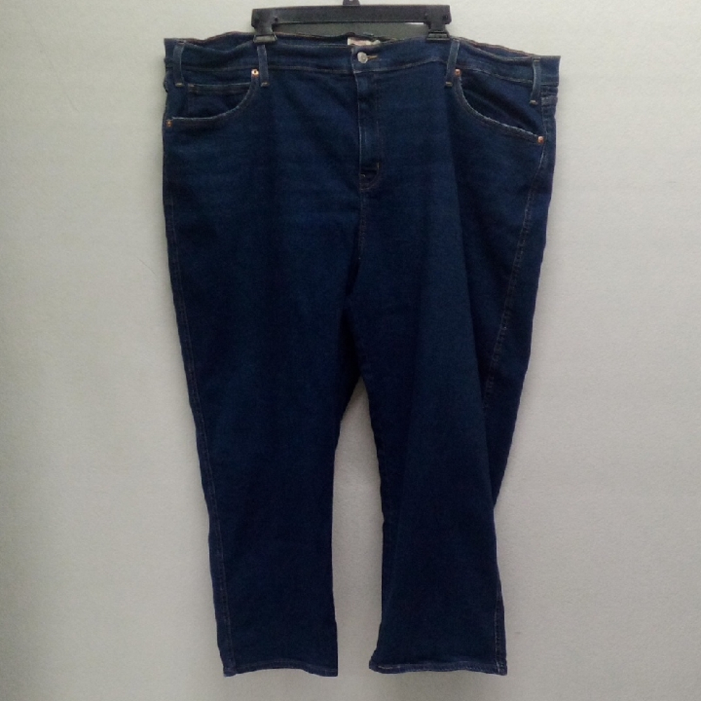 Signature by Levi Strauss High-Rise Straight Blue Jeans